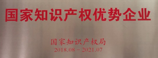 ?威勝電氣榮獲“國家知識(shí)產(chǎn)權(quán)優(yōu)勢(shì)企業(yè)”稱號(hào)